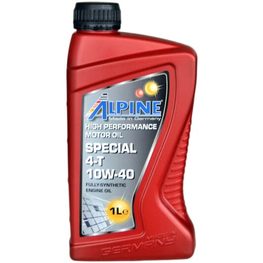 Alpine High Performance Special 10W-40 моторна олива 4T
