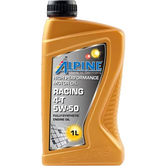 Alpine High Performance Racing 5W-50 моторна олива 4T