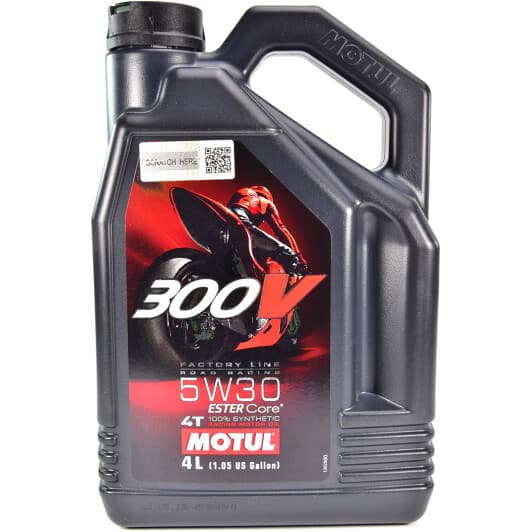 4T Motul 300V Factory Line Road Racing 5W-30, 4 л (835941) моторна олива 4T