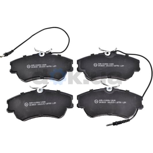 05P750 LPR Гальмівні колодки для Renault Espace