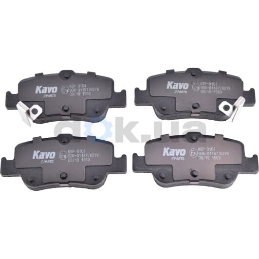 KBP-9104 Kavo Parts Тормозные колодки
