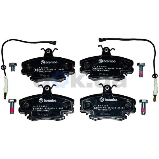 P 68 008 Brembo Тормозные колодки
