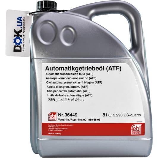 Febi ATF 134 (5 л) трансмиссионное масло
