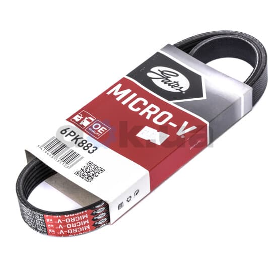 6PK883 Gates Поликлиновой ремень