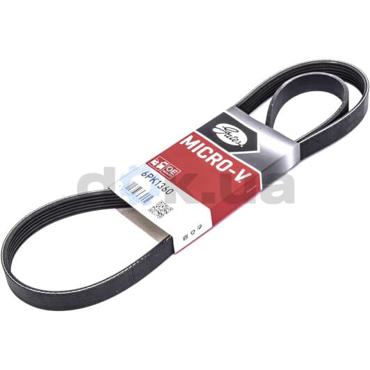 6PK1360 Gates Поликлиновой ремень