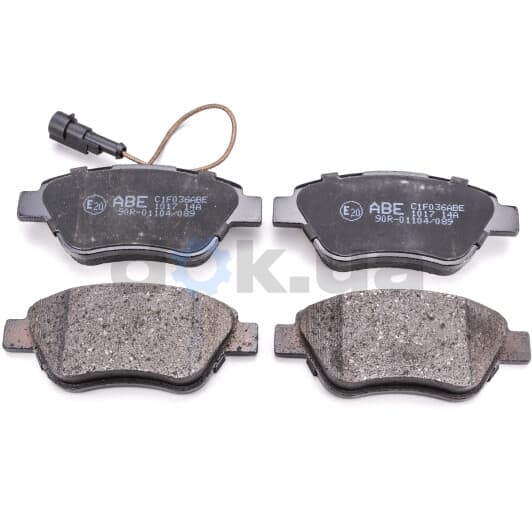 C1F036ABE ABE Тормозные колодки