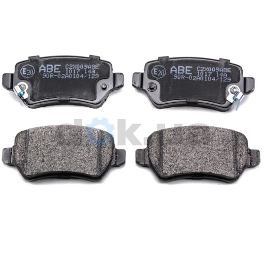 C2X009ABE ABE Тормозные колодки