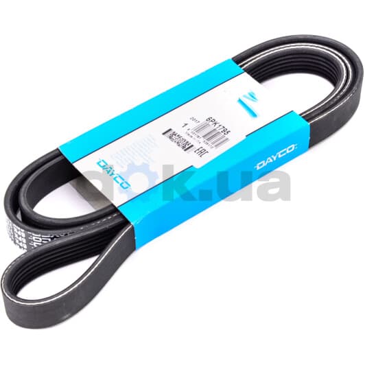 6PK1795 Dayco Поліклиновий ремінь