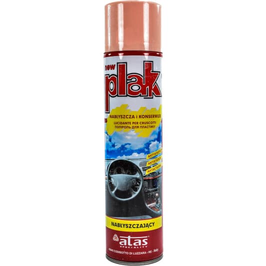 Полироль для салона Atas персик 400 мл (2007)