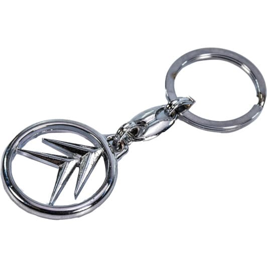 Брелок AutoTechteile с логотипом Citroen серый CI1