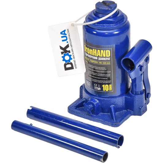 Домкрат Vitol бутылочный гидравлический 10 т ДБ-10002Н