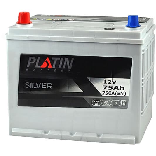 Акумулятор Platin 6 CT-75-L Silver APLJIS6751750