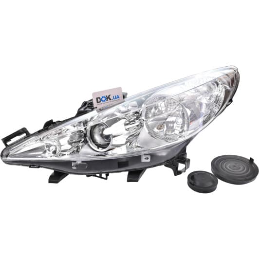 5501140LLDEMF Depo Основна фара для Peugeot 207