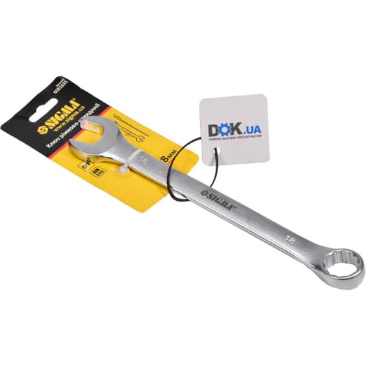 Ключ ріжково-накидний Sigma 6021631 I-подібний 18 мм