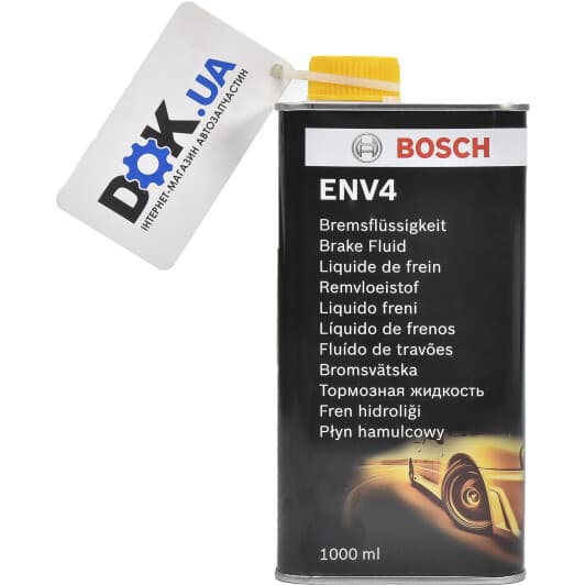 Гальмівна рідина Bosch ENV4 DOT 4 / DOT 5.1 метал