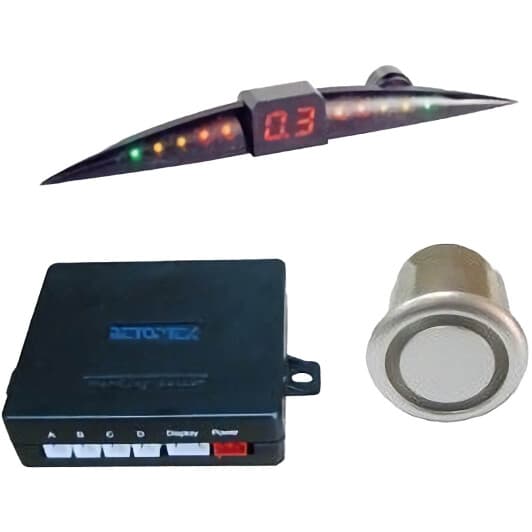 Парктронік Autokit PS-037 LED-4 з сірими датчиками 4 шт.