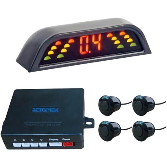 Парктронік Autokit PS-037-4 з чорними датчиками 4 шт.