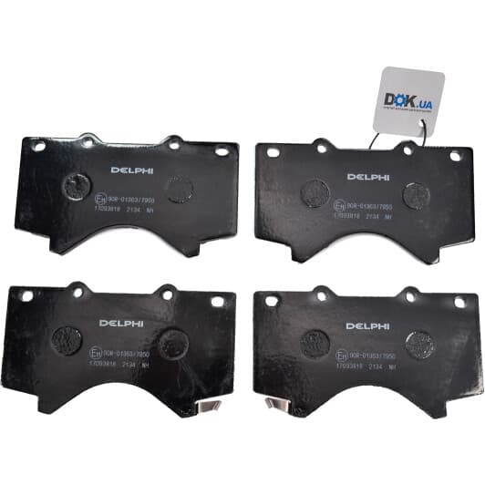 LP2134 Delphi Тормозные колодки