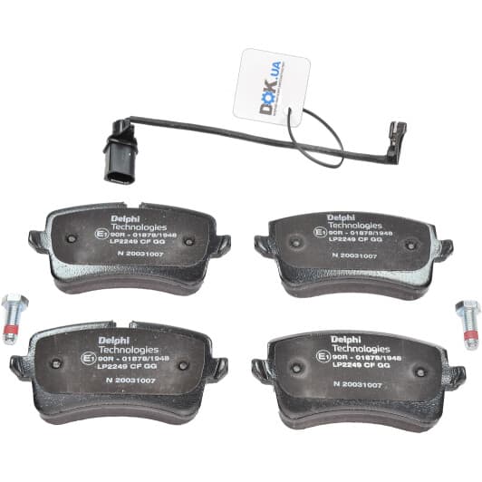LP2249 Delphi Гальмівні колодки
