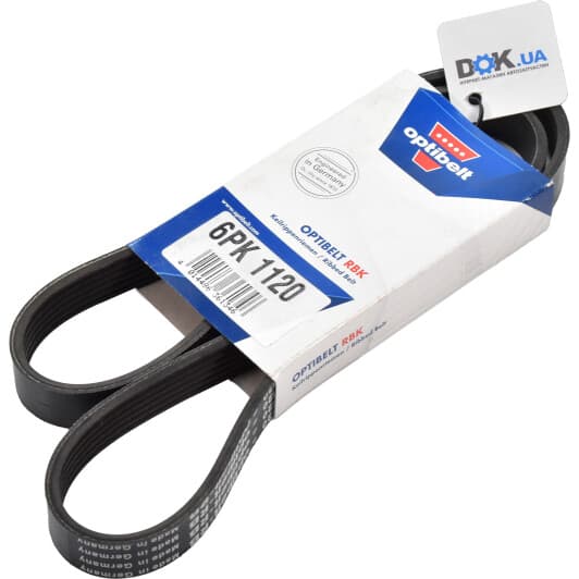 6 PK 1120 Optibelt Поликлиновой ремень