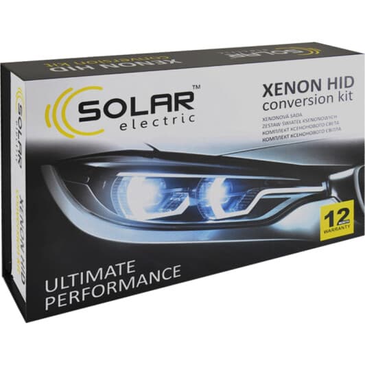 Автолампа Solar H4 P43t-38 35 W прозрачная 4460