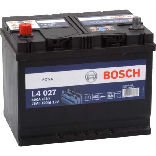 Аккумулятор Bosch 6 CT-75-L L4 0092L40270