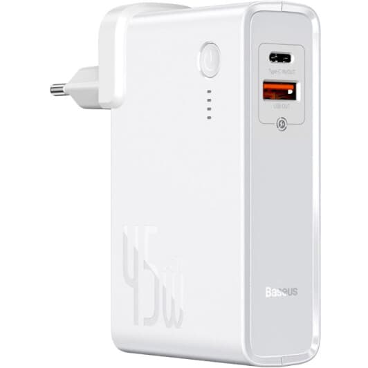 Повербанк Baseus Power Station（GaN）2 in 1 C+U 10000 mAh 45 Вт