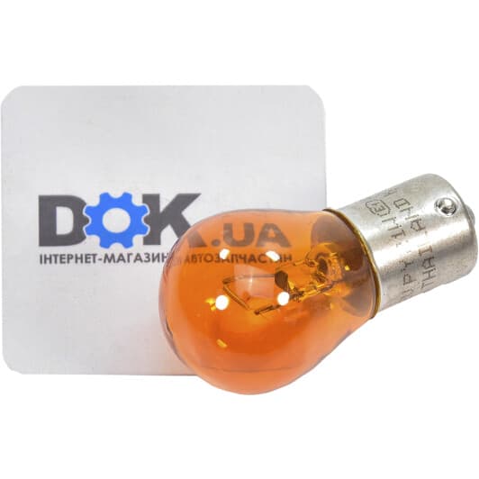Автолампа Behr Hella Standard PY21W BAU15s 21 W помаранчева 8GA006841121