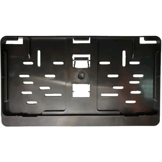 Рамка номерного знака Poputchik 24-202 колір чорний