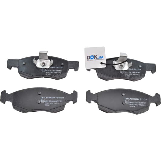 B111214 Denckermann Тормозные колодки