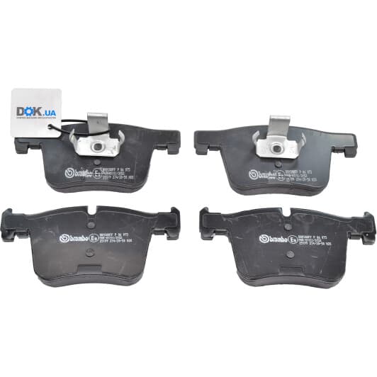 P 06 075 Brembo Гальмівні колодки