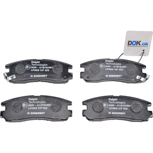 LP955 Delphi Тормозные колодки