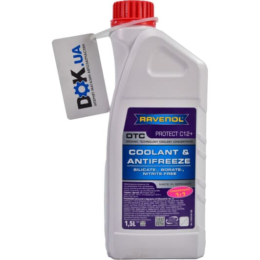 Ravenol OTC Protect C12+ G12+ фиолетовый концентрат антифриза