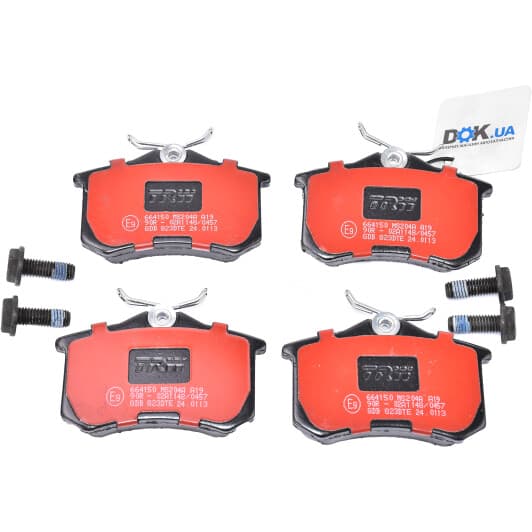 GDB823DTE TRW Тормозные колодки