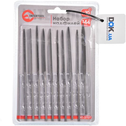 Набор надфилей Intertool HT-3707 10 шт.