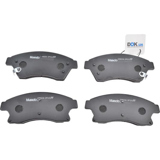 MPD30 Mando Гальмівні колодки