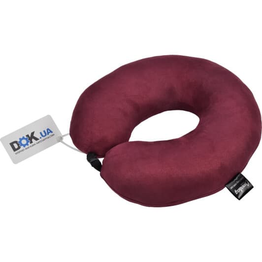 Подушка-підголовник Coverbag бордовий 287