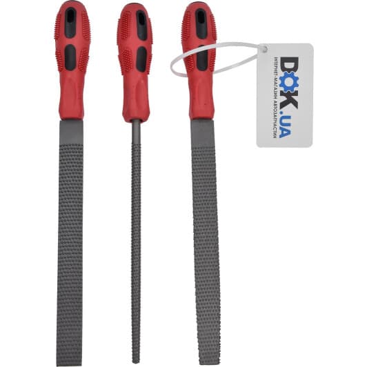 Набор рашпилей Intertool HT-3704 3 шт.