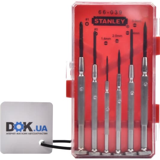 Набор отверток прецизионных Stanley 1-66-039 6 шт.