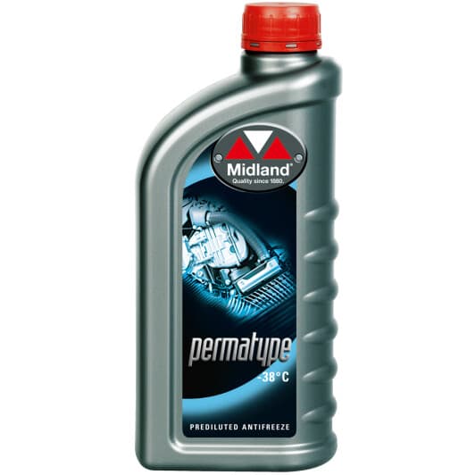 Midland Permatype G12+ фіалковий -38 °C готовий антифриз