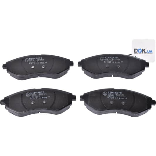 J3600911 Nipparts Тормозные колодки
