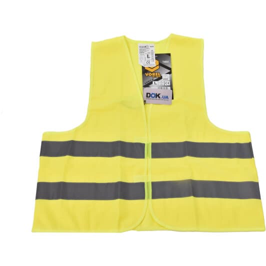Жилет светоотражающий Vorel желтый