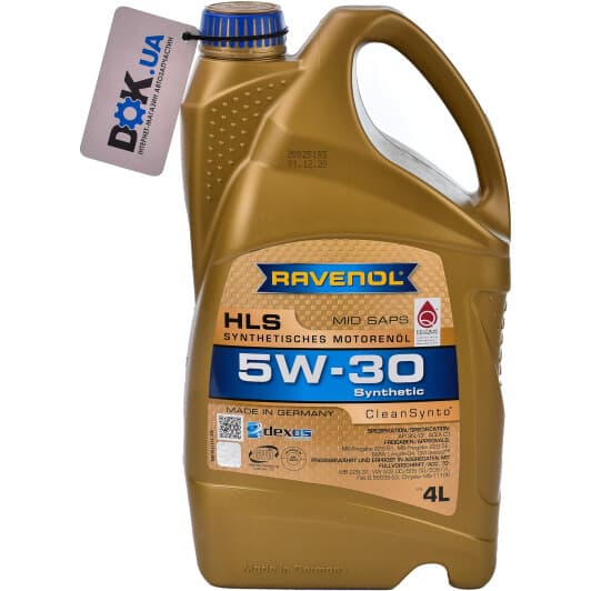 Ravenol HLS 5W-30 (4 л) моторна олива