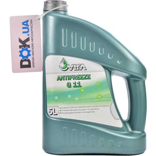 VIRA G11 зелений -40 °C, 5 л (VI0031) готовий антифриз