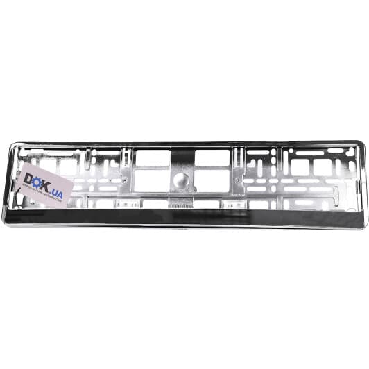 Рамка номерного знака Elegant EL100587 колір сріблястий