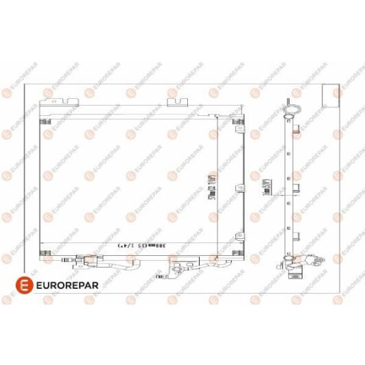 1610159580 Eurorepar Радиатор кондиционера