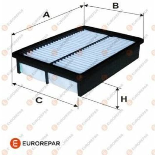 1613721280 Eurorepar Воздушный фильтр