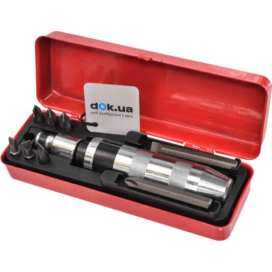 Викрутка ударна з набором бит Дорожная Карта DK-ST-06