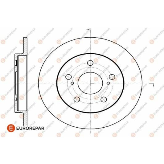 1642770380 Eurorepar Гальмівний диск