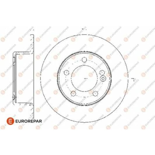 1667855080 Eurorepar Тормозной диск